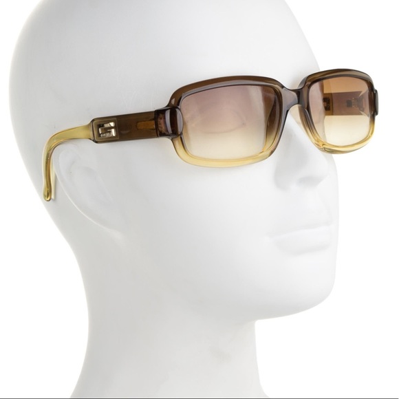 Gucci Accessories - Gucci olive green gradient sunglasses